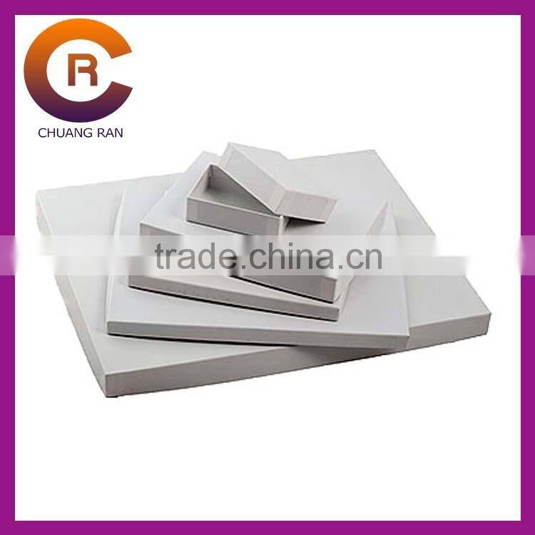 Matte lamination cardboard printed custom blank jewelry box