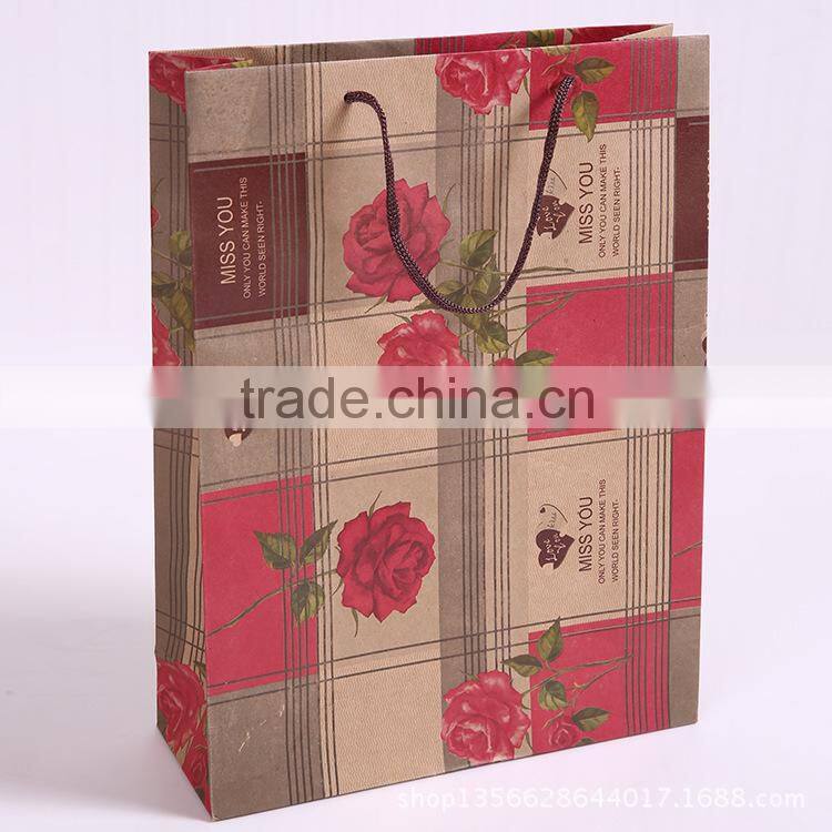 Dongguan factory factory hot sell paper bag gift bag printing