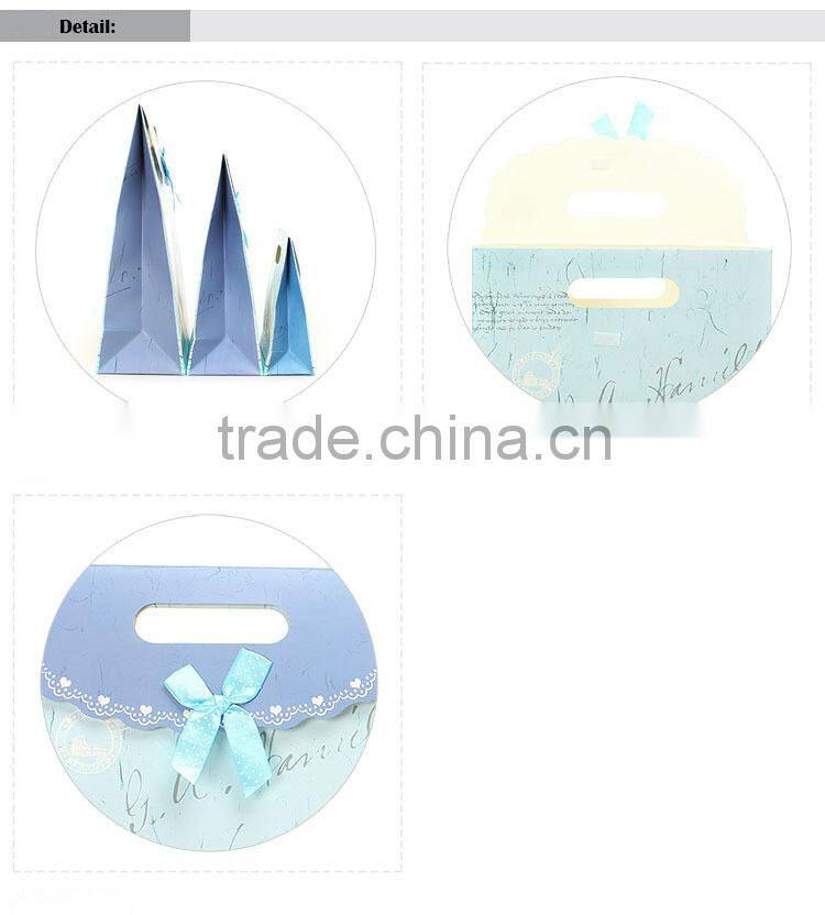 Colosseo pattern promotional custome gift paper bag