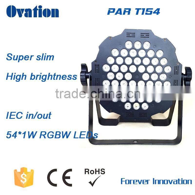 Led Party light Dj 54*1w RGBW Slim Par Led