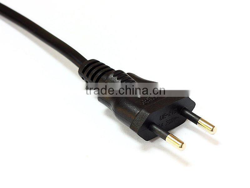 Brazil 2 pin plug power cord extension cord