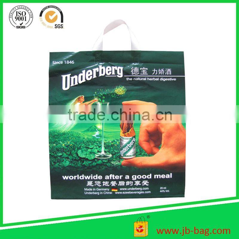 LDPE OEM printed plastic shoppping bag
