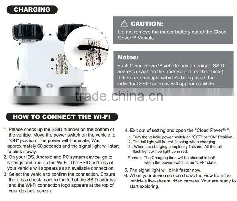 China Manufacture 4CH RC tank Wifi tank With Camera real-time video night vision Phone Control Toy