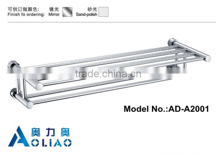 High quality hot sell Bathroom hardware accessory stainless steel single rod towel rack