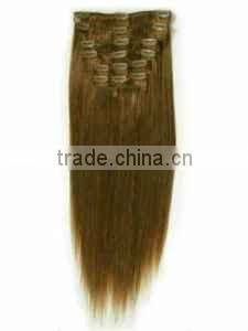Brazilian 100 human hair remy clip in extension long lasting