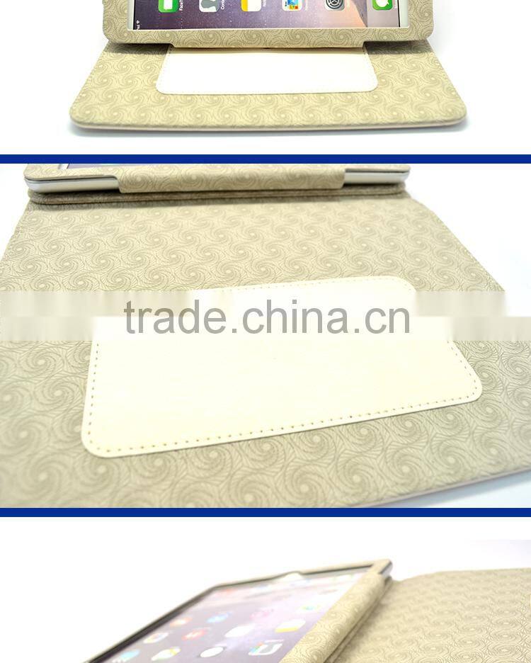 Portable PU Leather Flat Computer Cover For iPad 1