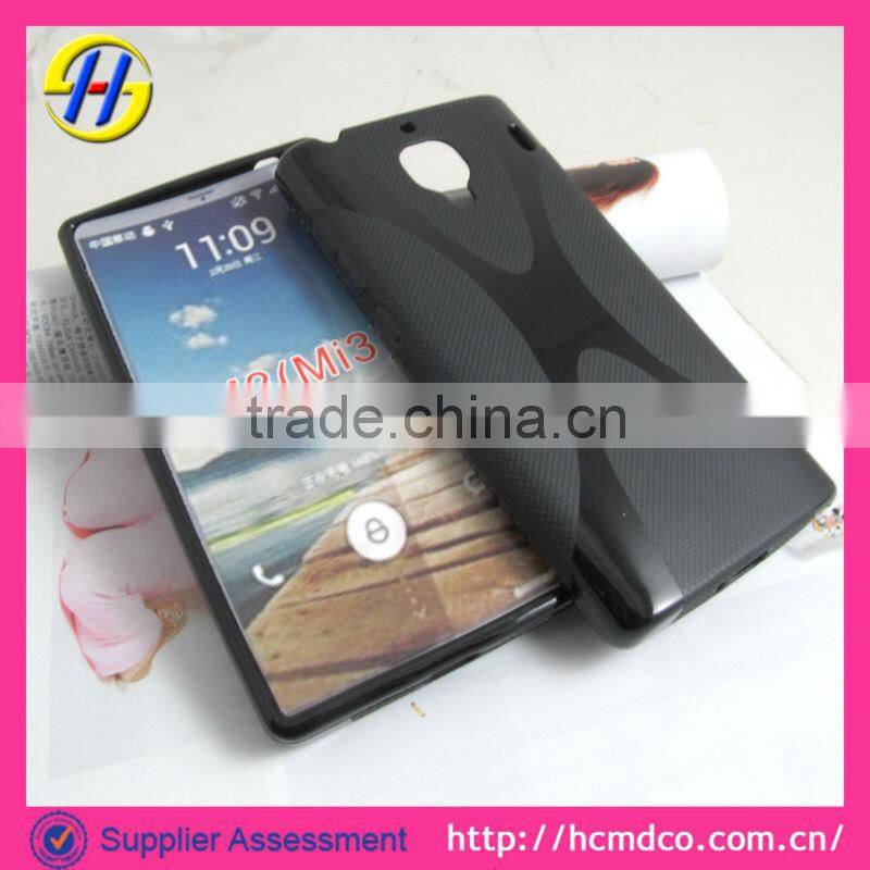 X line mobilephone tpu case for xiao mi 3