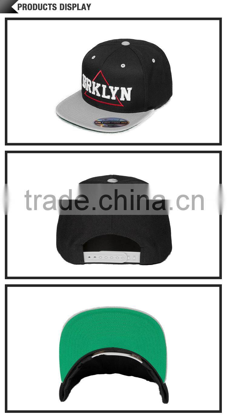 Custom Cotton 3D Embroidery Snapback Hat, Snapback Cap