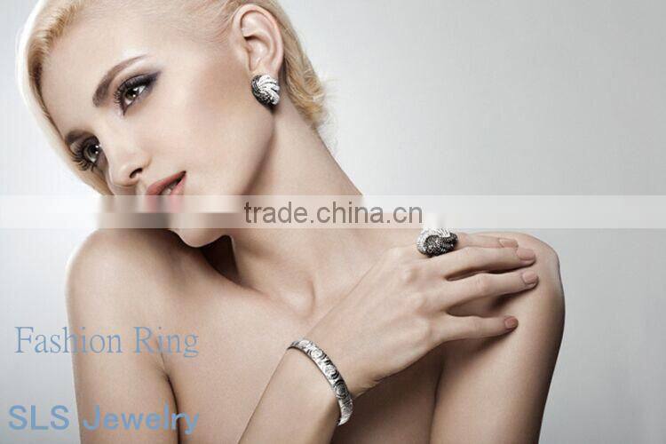 Jewelry mood rings with ruby stones long ring for girls fashion finger rings silver 925