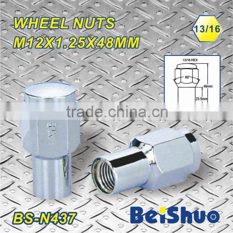 M12X1.25X48MM HEX 13/16 wheel nut wheel accessor