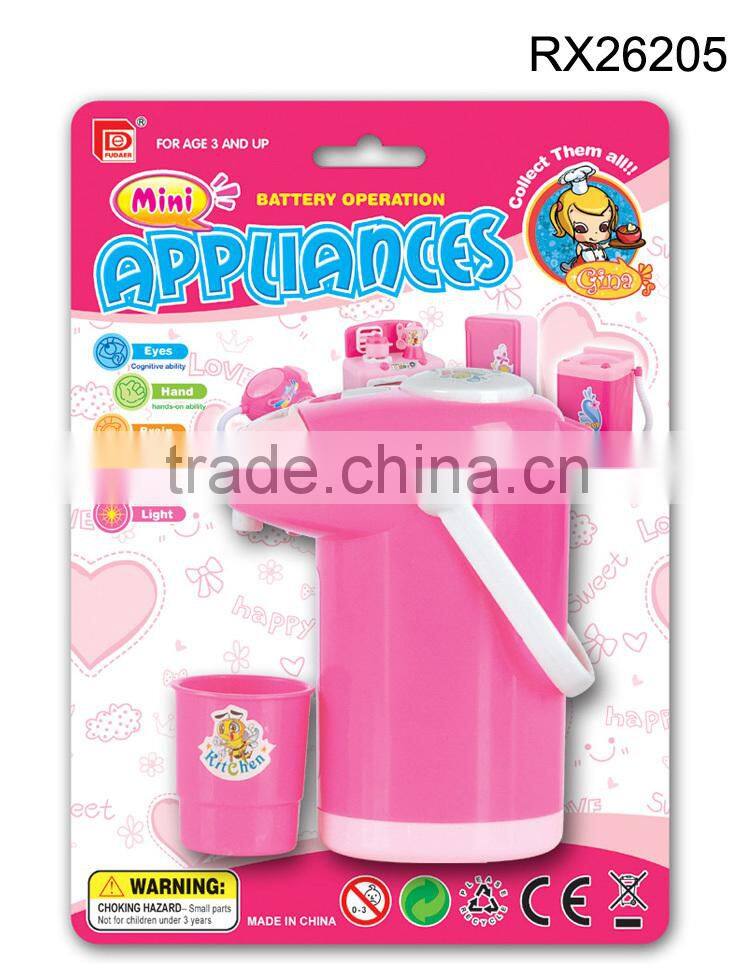 Funny kid's toys electrical mini toy fan play kitchen appliance toy
