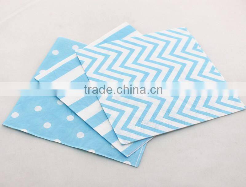 Wedding Decoration Floral Paper Napkins Vintage Deco Napkins for Wedding Event Holiday