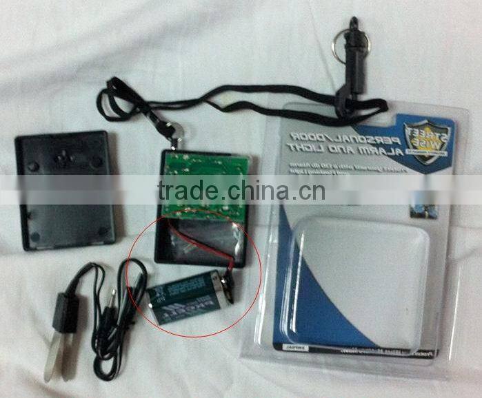 Personal Body Alarms with door clip