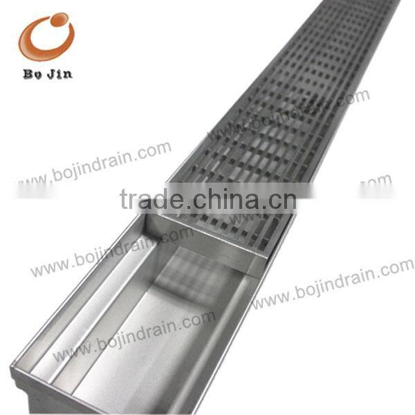 Stainless steel 304 garage heel guard grating BJ-LNS-WG01