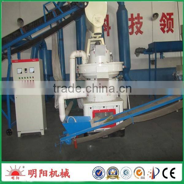 Gold supplier with CE ISO biomasss powder wood pellet making line 008615225168575