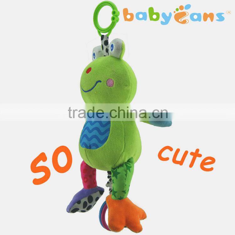 Babyfans Lovely Baby Soft Musical Hanging Stuffed Plush Baby Toys