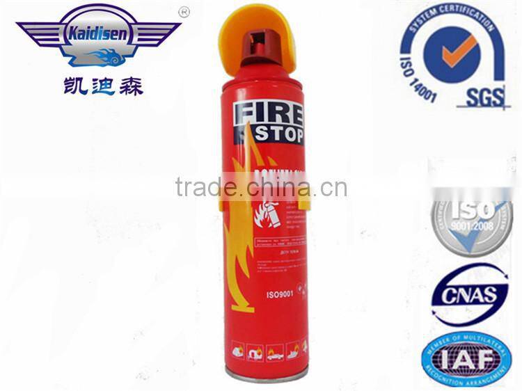 1000ml Aerosol type fire extinguisher,spray foam fire stop,car mini fire extinguisher