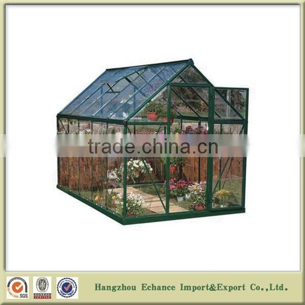 Walk In Aluminium and Plastic Garden Greenhouse with 5 rooms-GH2015