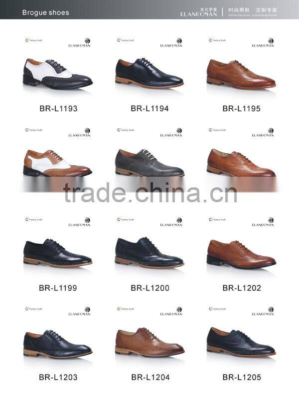 The best good quality and price of leather brogues men