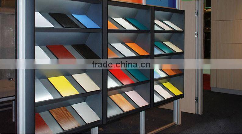 Simple design fireproof laminate table top dining tables