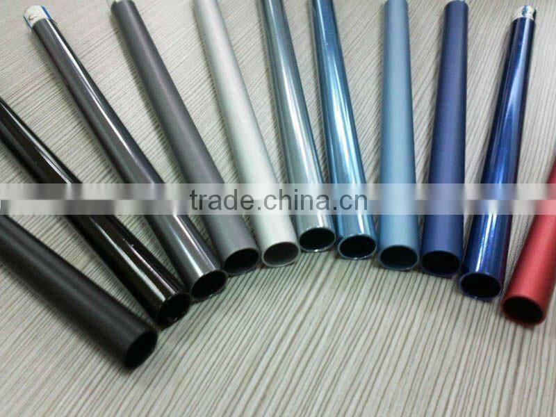 anodized color aluminium tube manufacturer from China with ISO, BV and RoHS