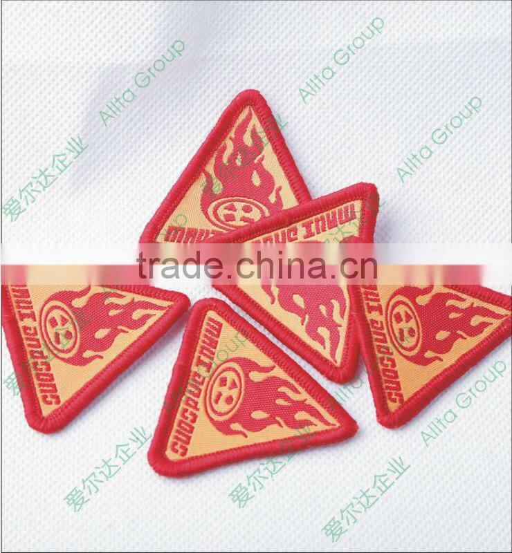 Wholesale factory direct price cheap custom embroidery badge