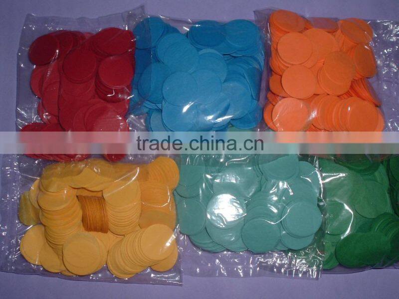 ~Wholesale~Round Red Wedding Party Confetti