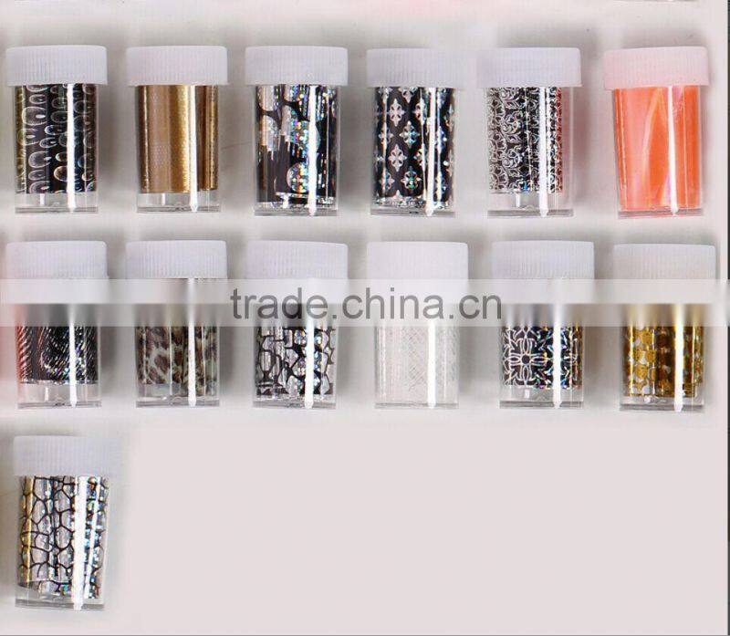 2016 New products Rose Flower Nails Supplies Nail Art Transfer Craft foil Fashion DIY nail sticker Tip Exotic Nail Art