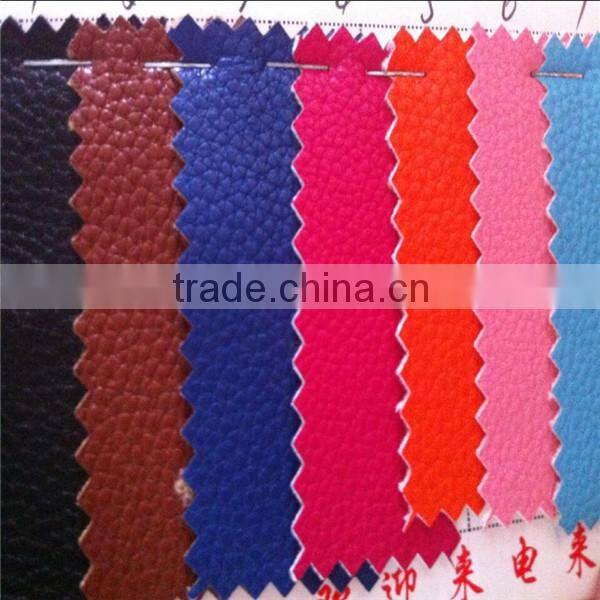 hotselling lychee patternhotselling lychee pattern pvc artificial leather T5536