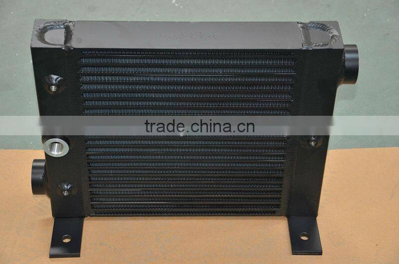 compressor air to oil exchanger---combi heat exchanger
