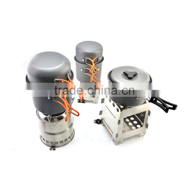survival kit type camping cooking set