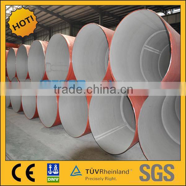 Stainless steel welded pipes, pickled