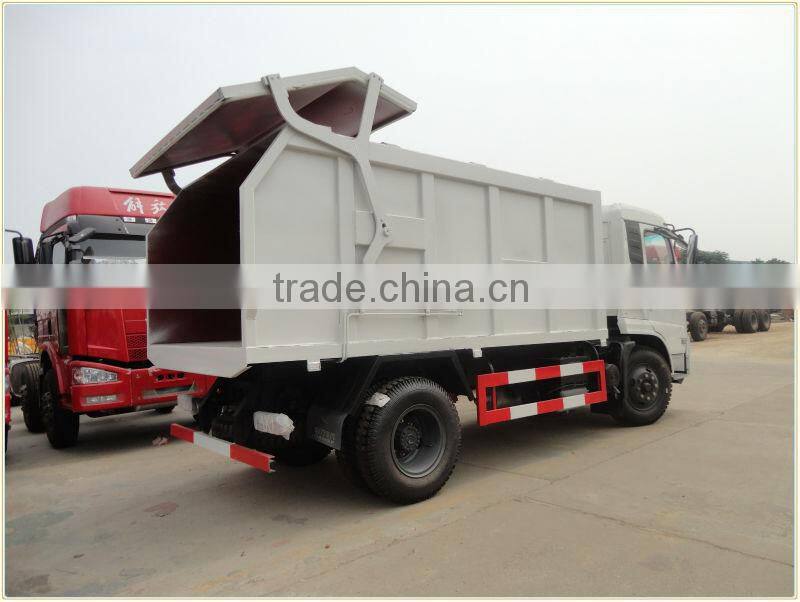 Dongfeng 4x2 hermetic tipper garbage truck on sale