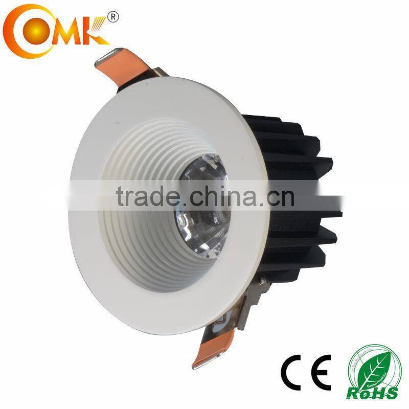 10w dimmable COB LED Downlight 230 Vac Ceiling recessed Dimmable IP40 Wall recessed