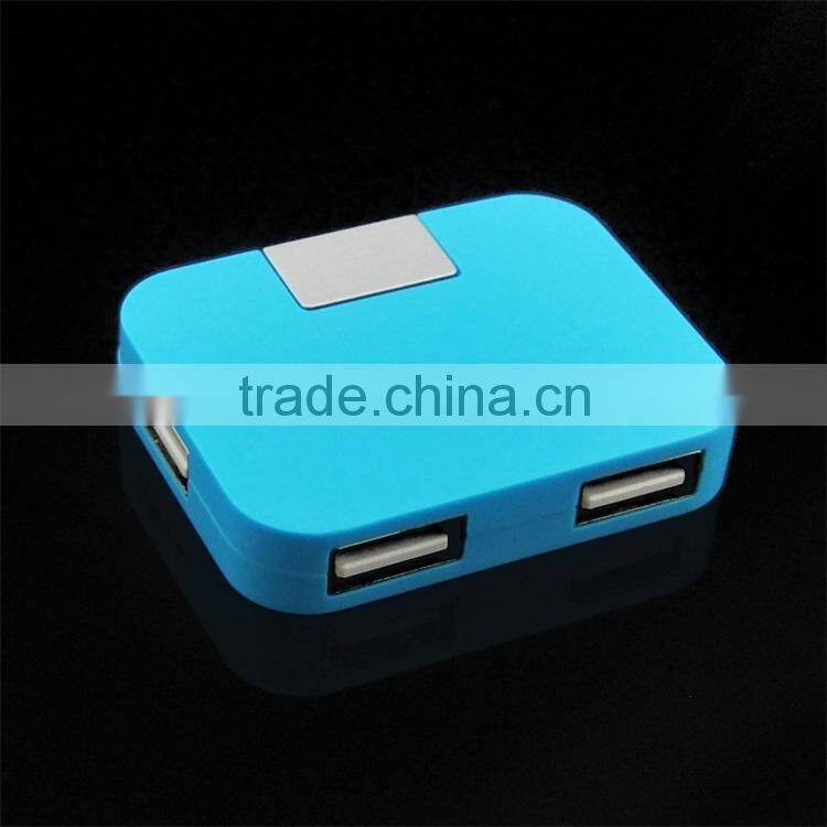 Computer square 4 port usb 2.0 hub