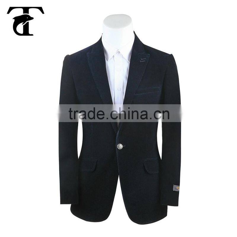 Fashion style OEM service man suit logo design formal wear for man