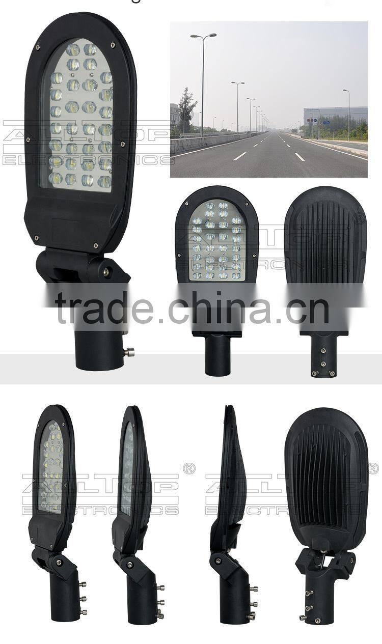 High brightness IP67 waterproof bridgelux cob led street light adjustable