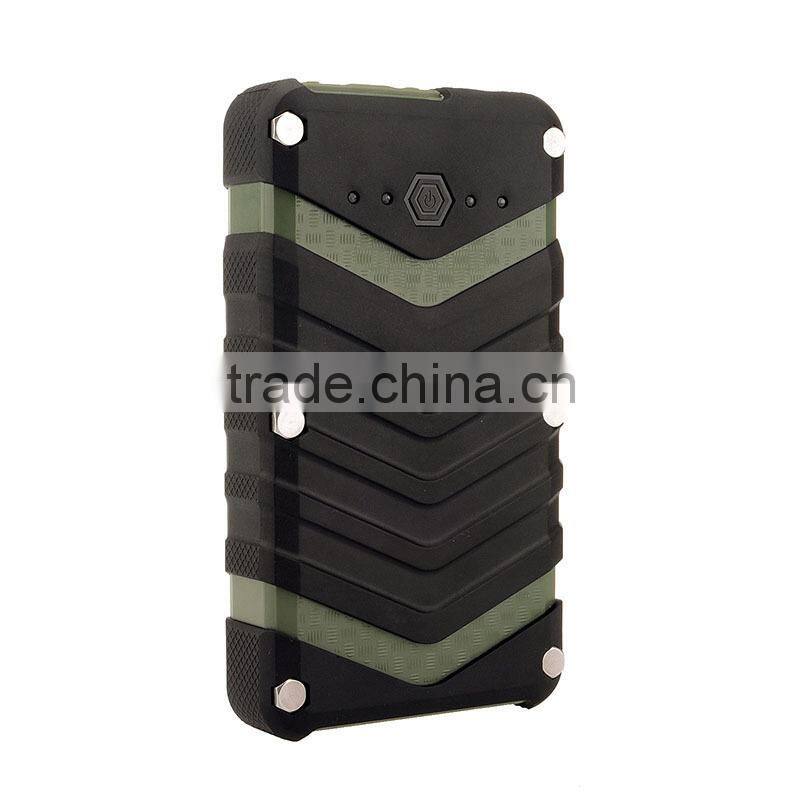 18000mah big capacity power bank waterproof,drop resistance,SOS LED light
