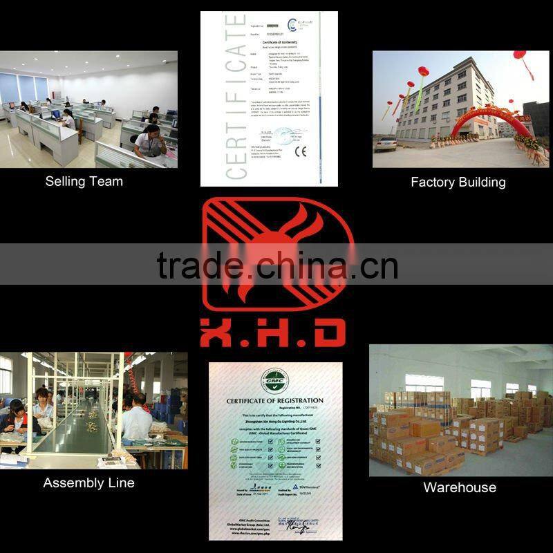 Antique zhongshan newest flower lamp & glass ceiling lamp 8422-3