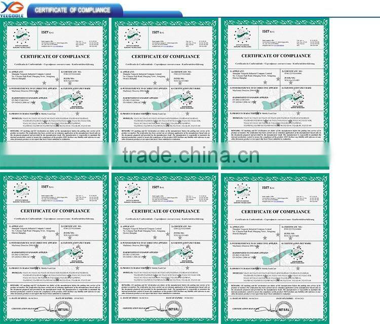 Yeegoole Thai model ice cream trailer / food carts vendors / stainless steel trailer CE