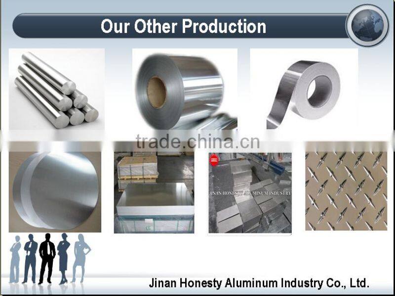Excellent surface treatment 2014 6061 6082 7075 T6 aluminum bar