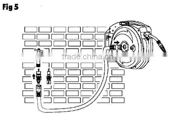 Retractable Water Hose Reel