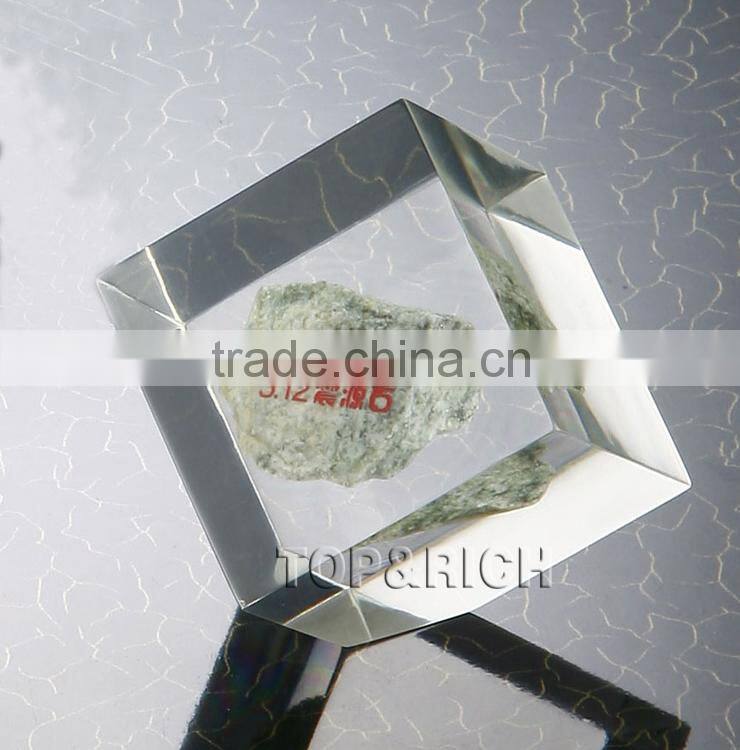 High Quality Fashionable Clear Acrylic Acrylic World Cup Soccer Trophy with Various Size