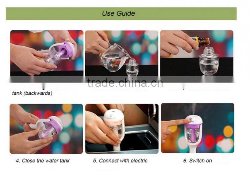 Purifier steam humidifier 4 colors Car Air Freshener