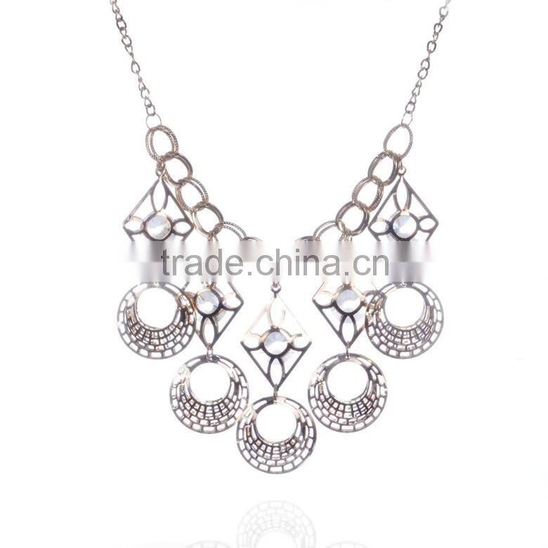 Vintage Statement Necklace,Jewellery Pendant Necklace For Women,Beaded Chain Necklace