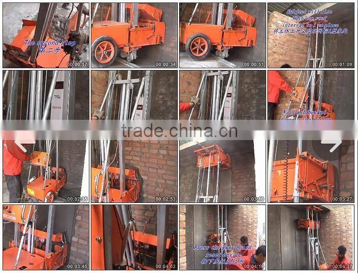 Hot selling wall plastering machine