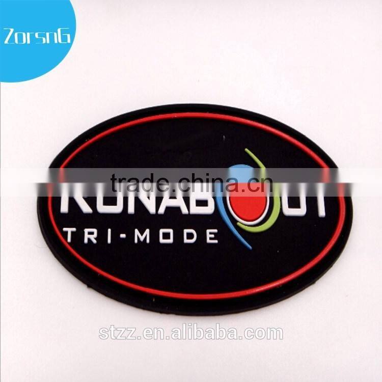 New design Clothing rubber logo patch