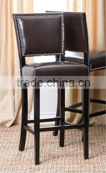 Hot sales Leather Counter Stools bar furniture BS212