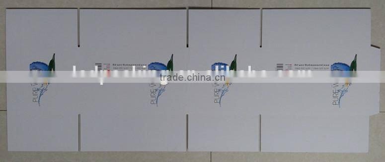 Beautiful pure water box,bottle Packing box