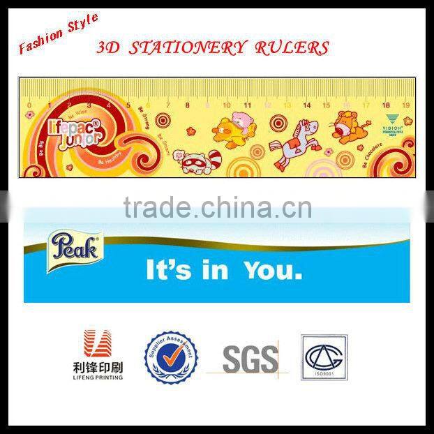 Guangzhou lifeng custom 3d lenticular ruler